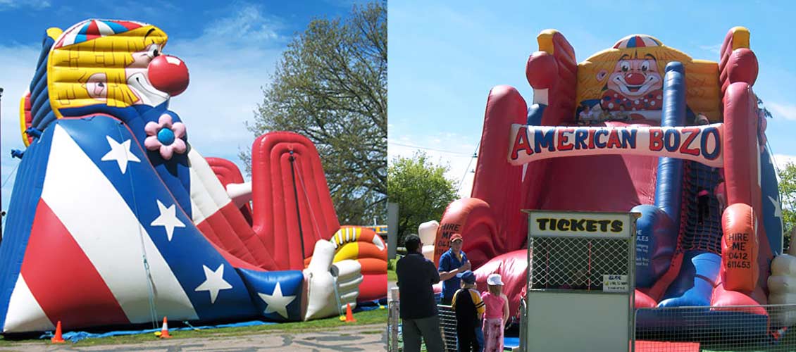 Inflatable Clown Slide For Hire